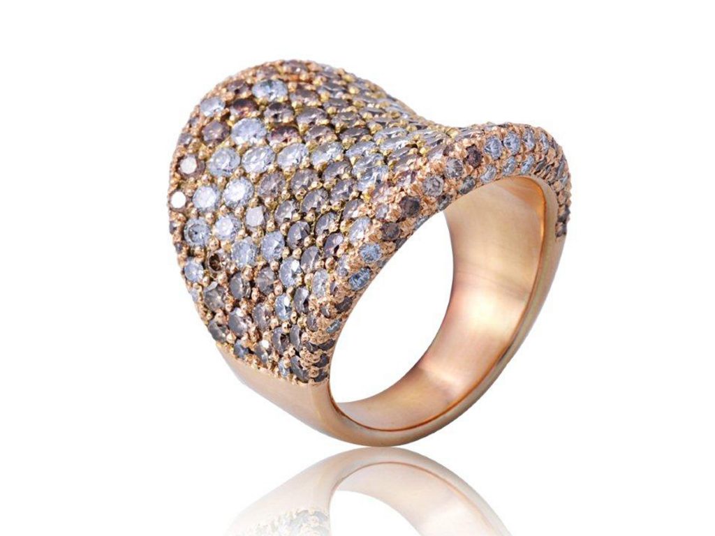 Rosegold Weisse Champagner Diamanten 1024x768